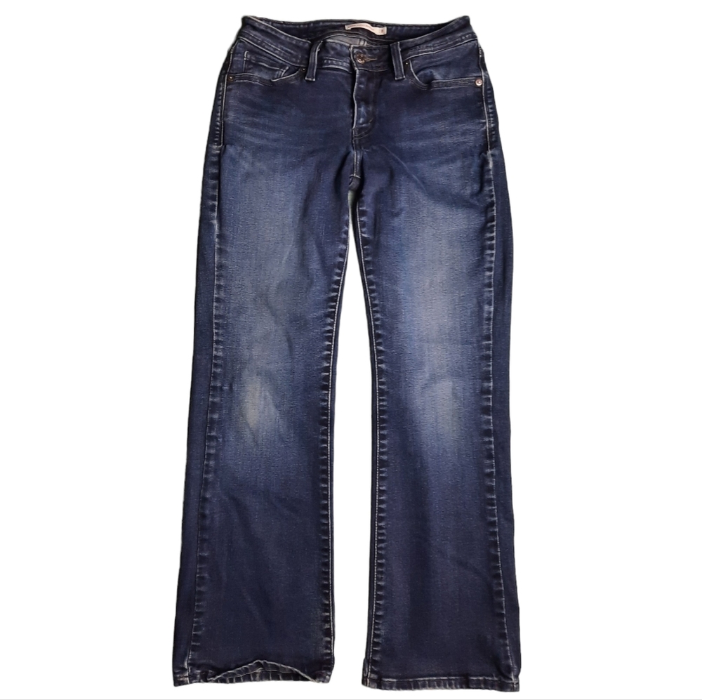 Levi's 529 Curvy Bootcut Blue Jeans SZ 8S